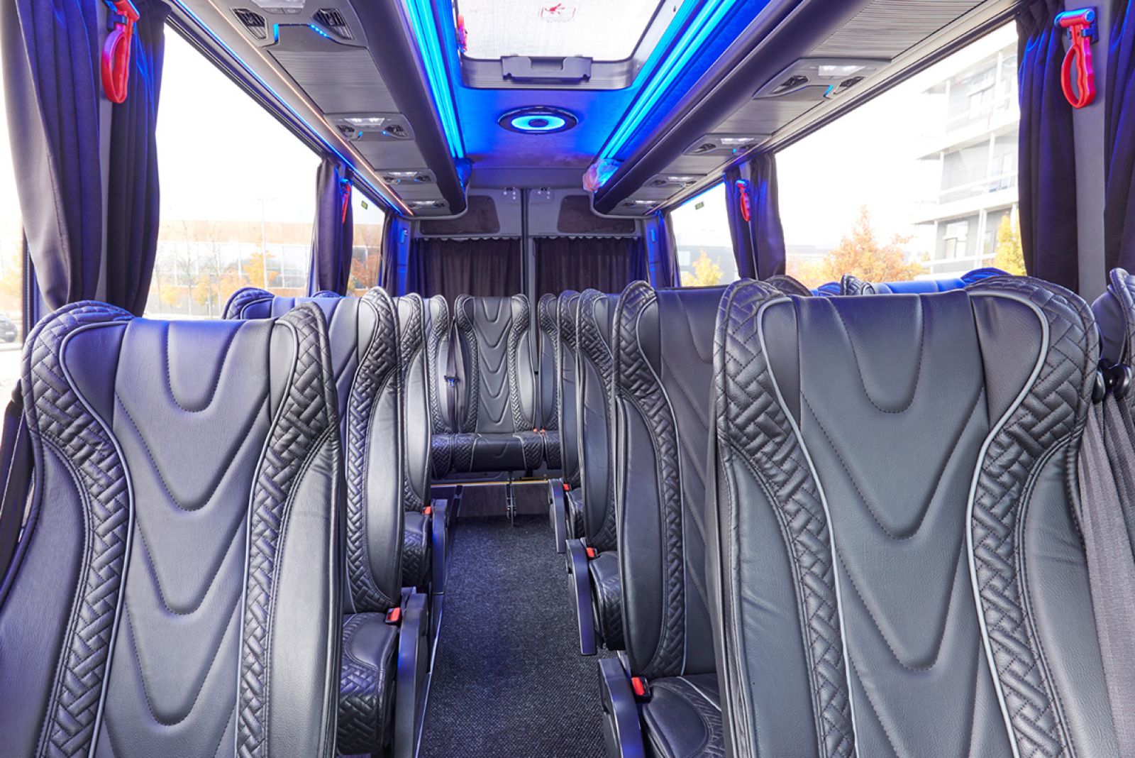 Mercedes Benz Sprinter 519 CDI Innenansicht.