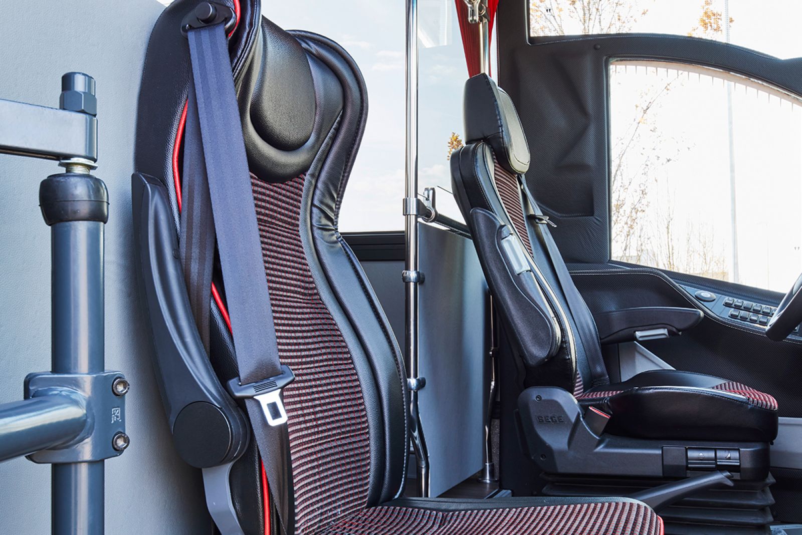 Mercedes Benz Sprinter  519 CDI PRO Innenansicht.